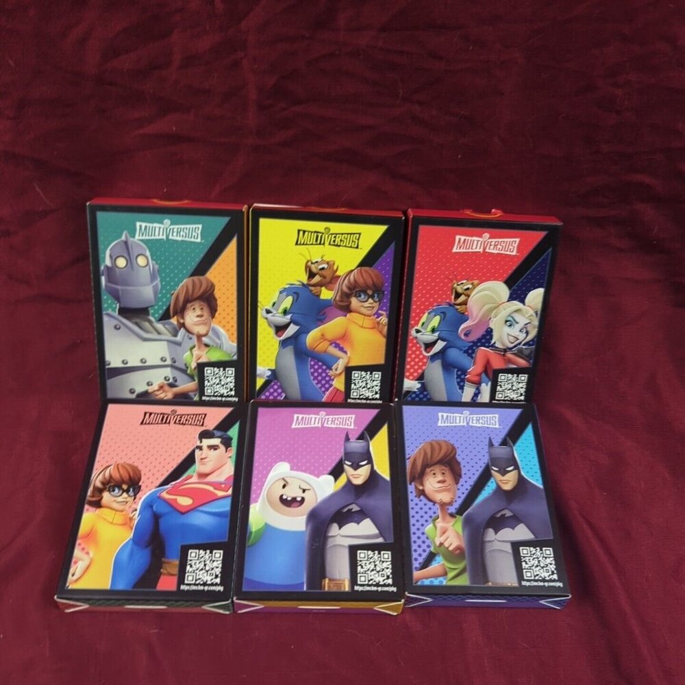 2024 McDonald's Multiversus Happy Meal Toys – Full Set of 6 – New Sealed